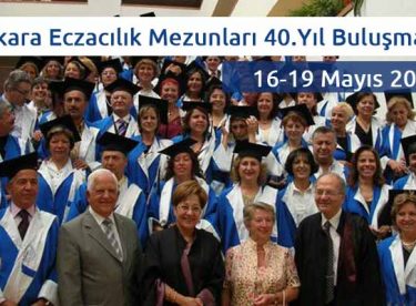 Ankara Eczacılık Mezunları 40.Yıl Buluşması