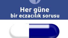 Her güne bir eczacılık sorusu