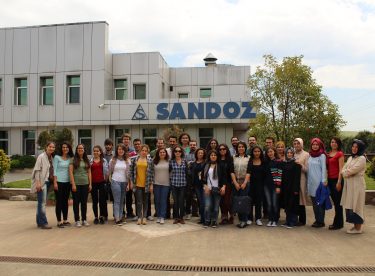 Ankara Eczacılık Öğrencileri Sandoz ve Nobel’i gezdi